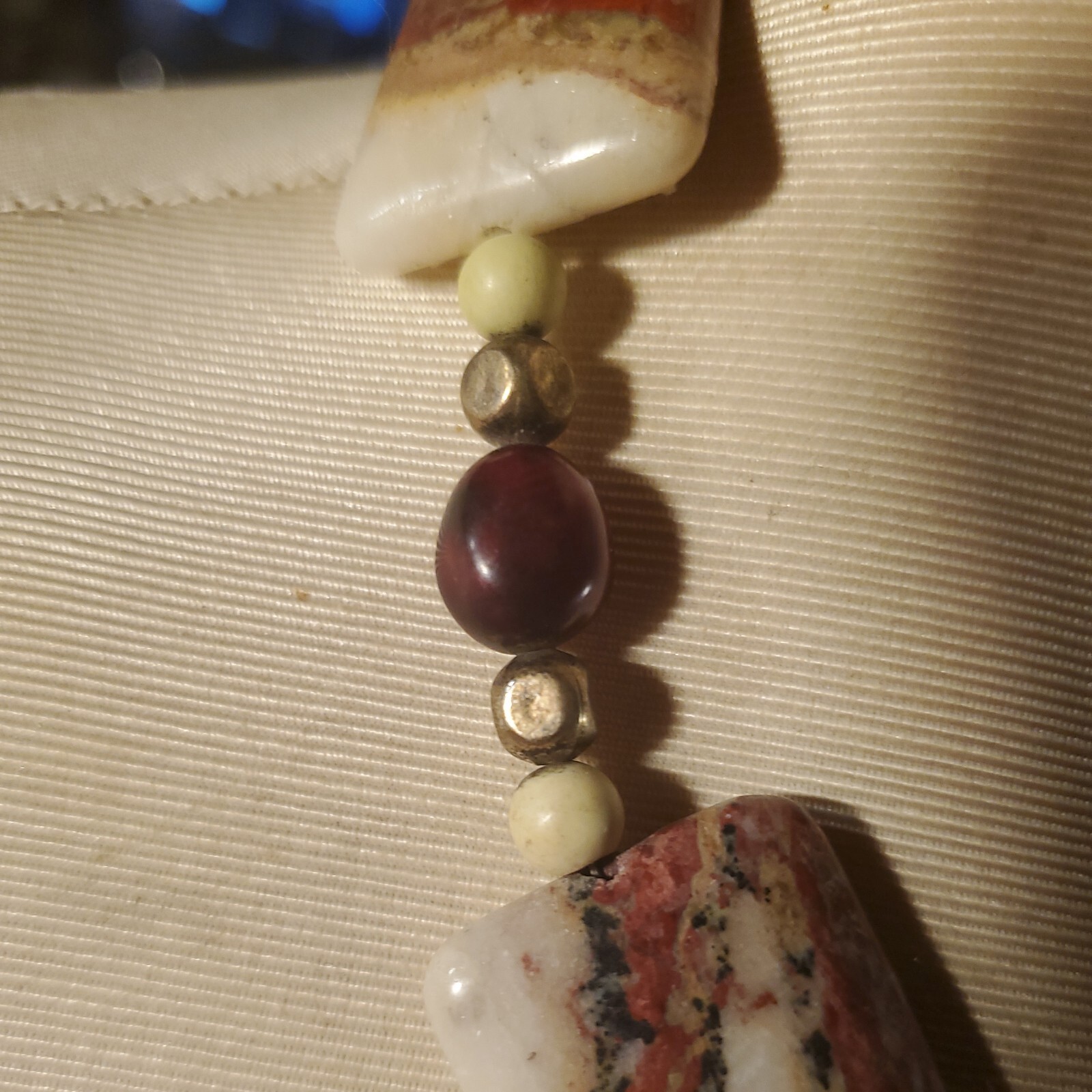 Handycraft 5 Rectangular Marble Jasper Stones Spa… - image 7