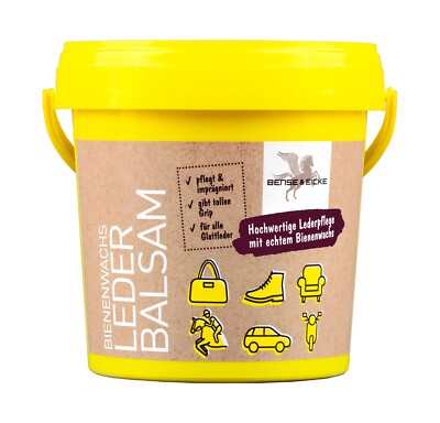 Bense & Eicke Bienenwachs Lederbalsam 1000ml zur Pflege und Erhalt von Leder