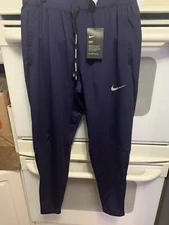 Nike Dri Fit Phenom Knit LARGE Running Pants Purple BV4813-521 joggers tech