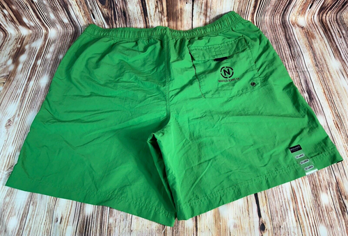 NEW Nautica Mens Size XXL Green Swim Shorts Trunks Swim Bathing Suit Beach NJC - Picture 4 of 13