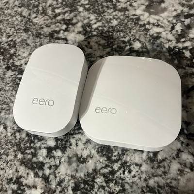 Eero Pro Mesh WiFi System 1st Gen Router (B010001) And Beacon (D010001)