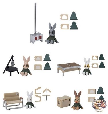 5Set DOD Miniature Camp 02 Mini Figure