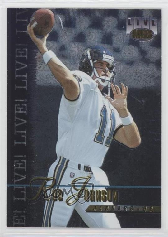 1995 Classic Images Limited Live Rob Johnson #111 Rookie RC 0a3
