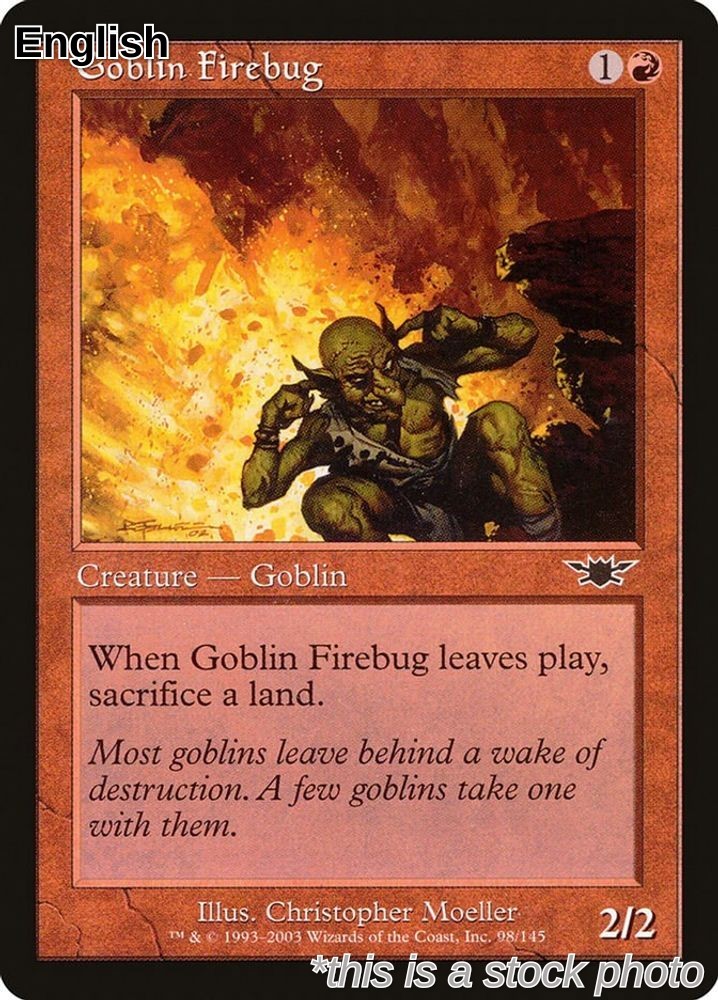 Goblin Firebug [LGN - 98MagicLPCommonEN