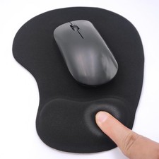 Ergonomic Mouse Pad with Wrist Rest, Gel Wrist Support Mousepad, Pain Relief Lap