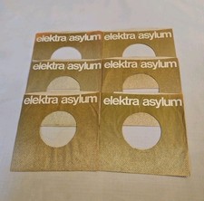 45 RPM 7" RECORD SLEEVES CO. SLEEVE 6 PACK SEE PHOTOS Elektra/Asylum SLV343