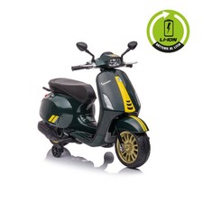 Moto Électrique Vespa Sprint Lithium Verte – Jouet Pour Enfants 3+ Ans