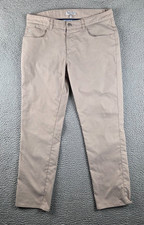 Peter Millar Pants Mens 34x30 Beige EB66 Performance 5 Pocket Golf