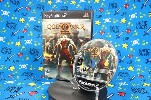 God of War II (Sony PlayStation 2, 2007) PS2 - CIB - CLEAN - 2 DISCS!