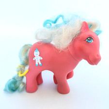 VTG MLP My Little Pony G1 1984 Candy Cane Ponies Molasses Pink Gingerbread Cutie