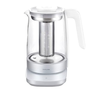 ZWILLING &quotEnfinigy European Tea Kettle 1.7L&quot Glass Electric Kettle 6