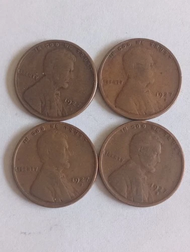 1927 S Lincoln Wheat Cent Penny