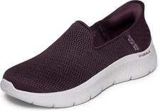 Skechers Women's Hands Free Slip-Ins Go Walk Flex-Relish Sneaker, Burgundy, 6.5