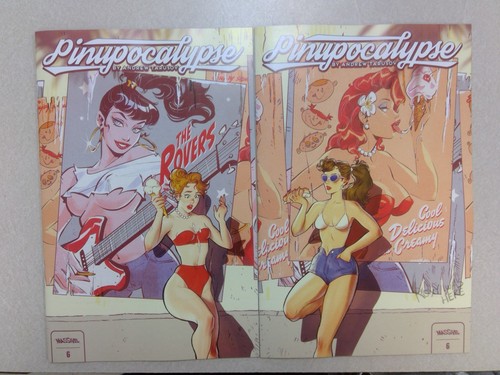 Pinupocalypse #6 1:10 Tarusov variante di collegamento lotto fumetti massicci 2025 - Foto 1 di 13