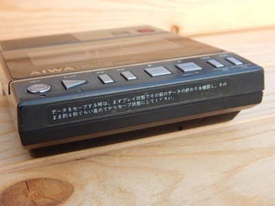 AIWA Vintage Data Recorder recorder super Rare DR-F10 Full Logic