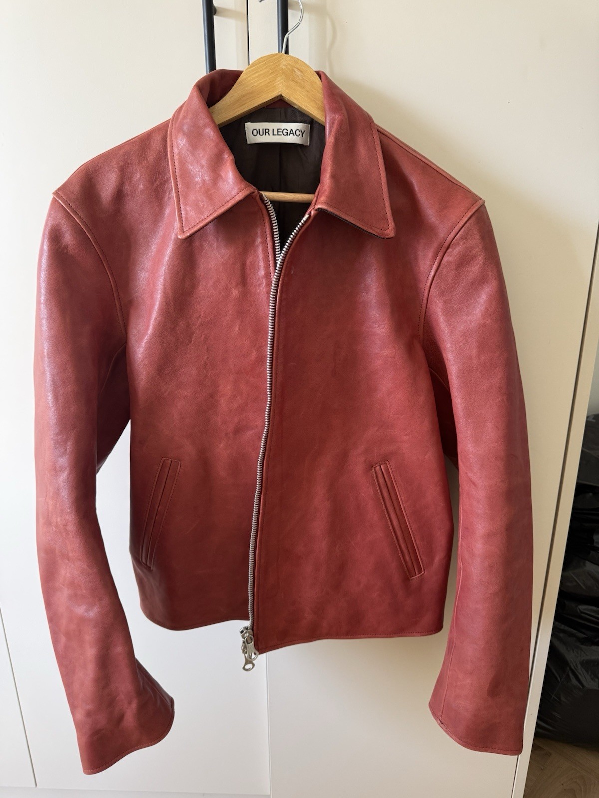 Our Legacy Men's Mini Leather Jacket image 3