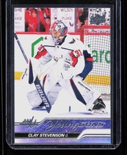 Clay Stevenson 2023-24 Upper Deck #457 Young Guns Rookie