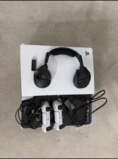 Sony PlayStation 5 Digital Bundle - 2 Controllers With Dock & Turtle Beaches