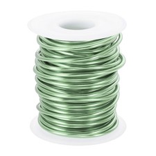 10 Gauge 2.5mm Aluminum Craft Wire, 32.8 Ft Metal Wire, Grass Green