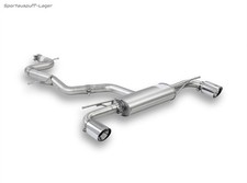 Remus Duplex Racinganlage mit Soundrohr VW Golf 6 GTI 2x102mm abgeschrägt