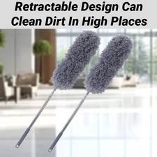 Duster Microfiber Extendable Telescopic Brush Long Handle Magic Static Feather
