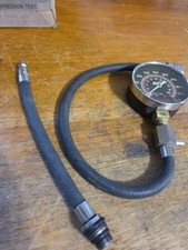 New Vintage Sears Flexible Drive Compression Tester Complete No. 28-2171 Usa New Vintage Sears Flexible Drive Compression Tester Complete No. 28-2171 Usa