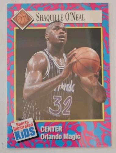 1992-93 Sports Illustrated for Kids Shaquille O'Neal Rookie Orlando Magic