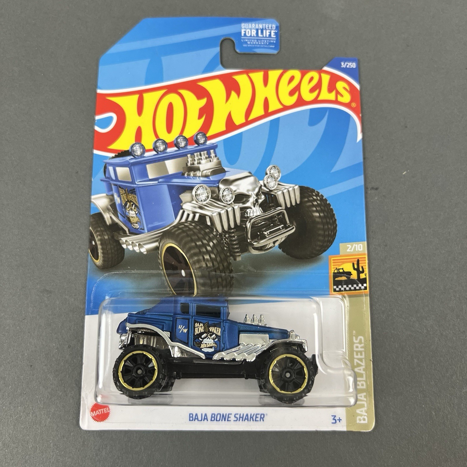 2021 Hot Wheels Baja Bone Shaker Blue 2/10 Baja Blazers 3/250