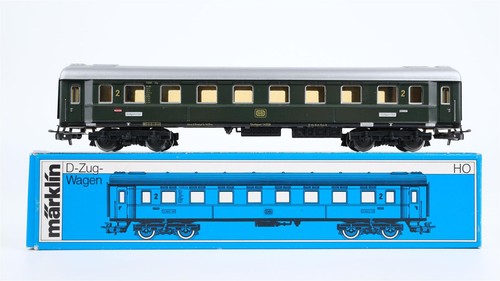 Vagón de tren rápido Märklin H0 4037 2. Kl. DB | Condition: Gebraucht