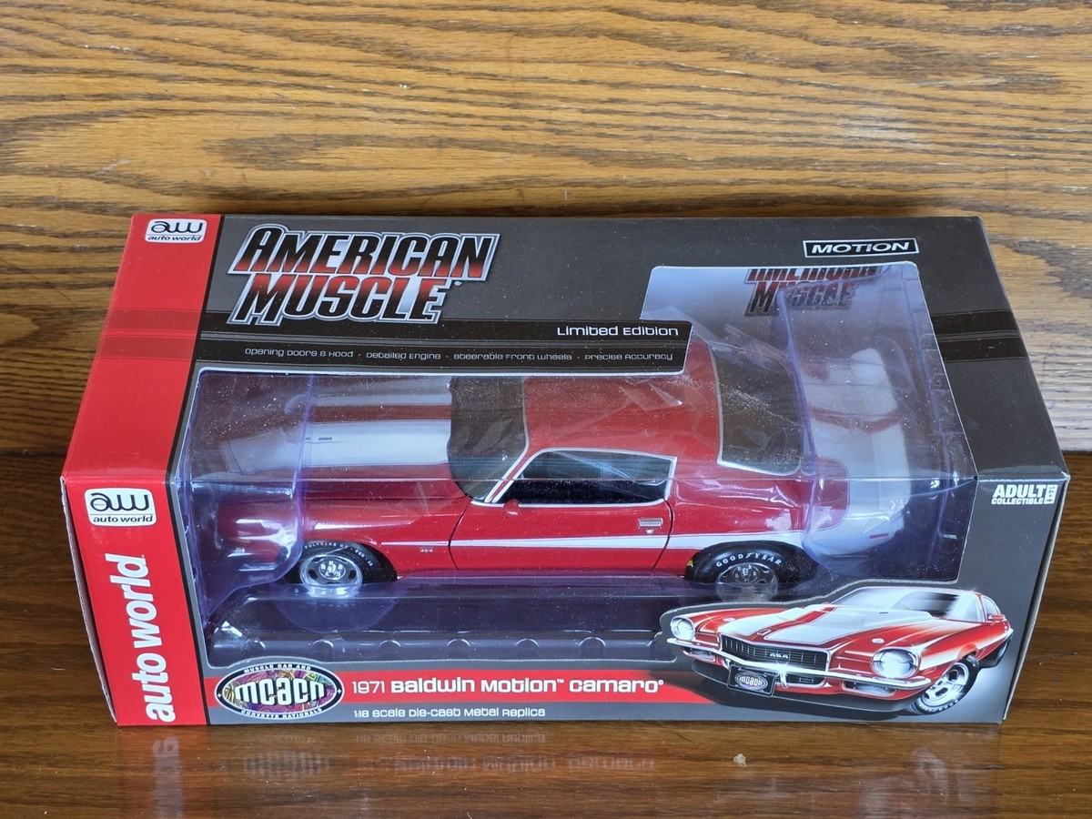 Auto World American Muscle 1971 Baldwin Motion Chevy Camaro Phase