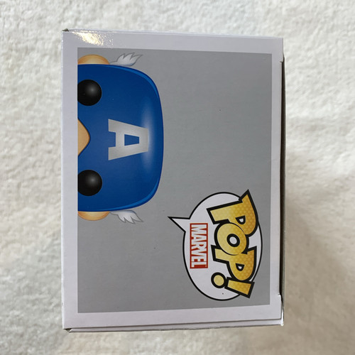 Funko Marvel Universe CAPTAIN AMERICA #06 Signed By STAN LEE BAS COA - Foto 6 di 16
