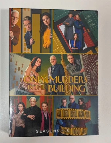 Only Murders in the Building : the Complete Seasons 1-5 (DVD, 2025, 10-Disc Set)