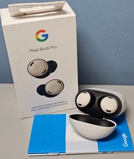 Google Pixel Buds Pro Noise Canceling Earbuds - Porcelain - New!
