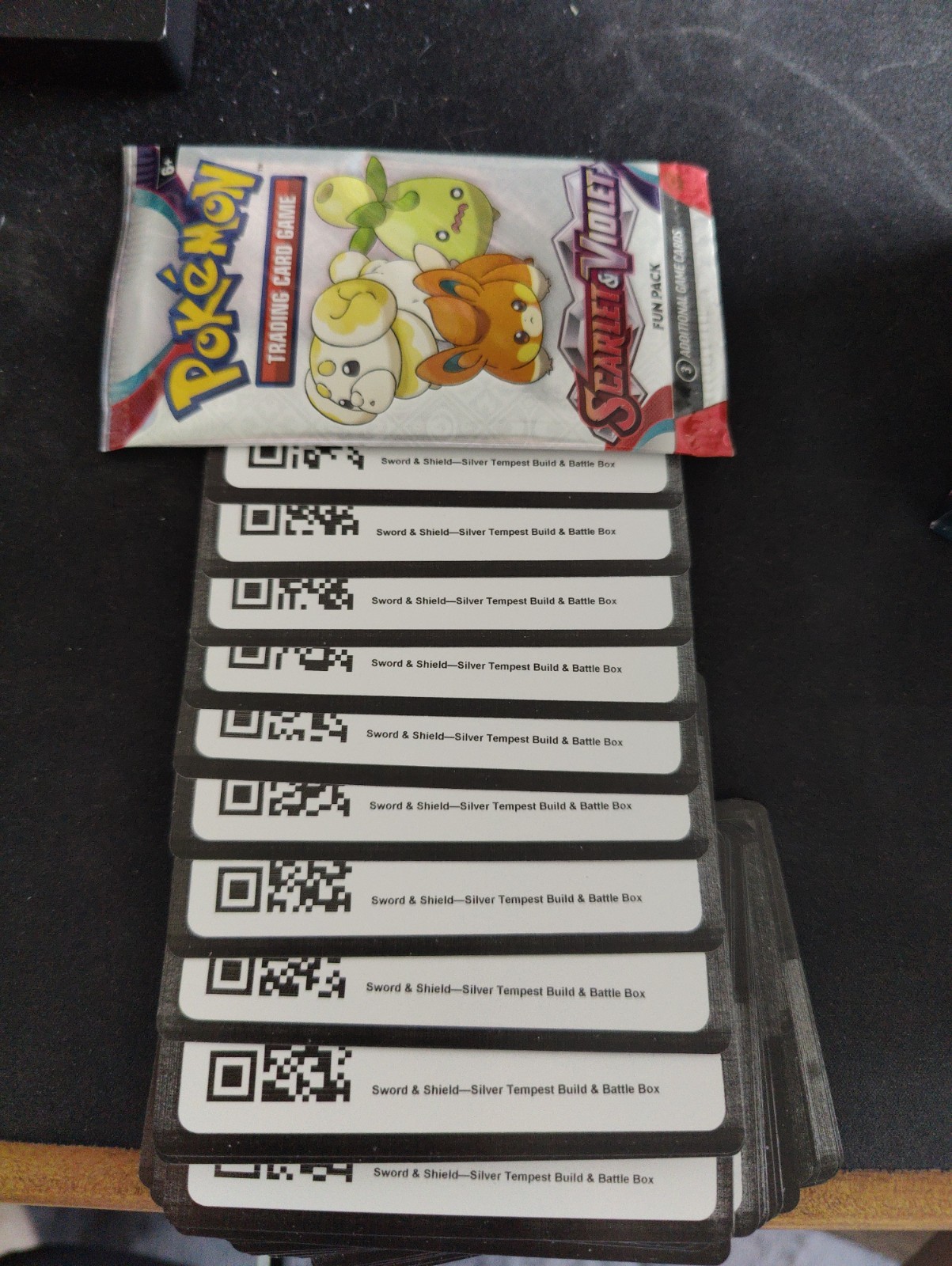 Silver Tempest Build and Battle Boxes Code Cards (Instant Delivery)