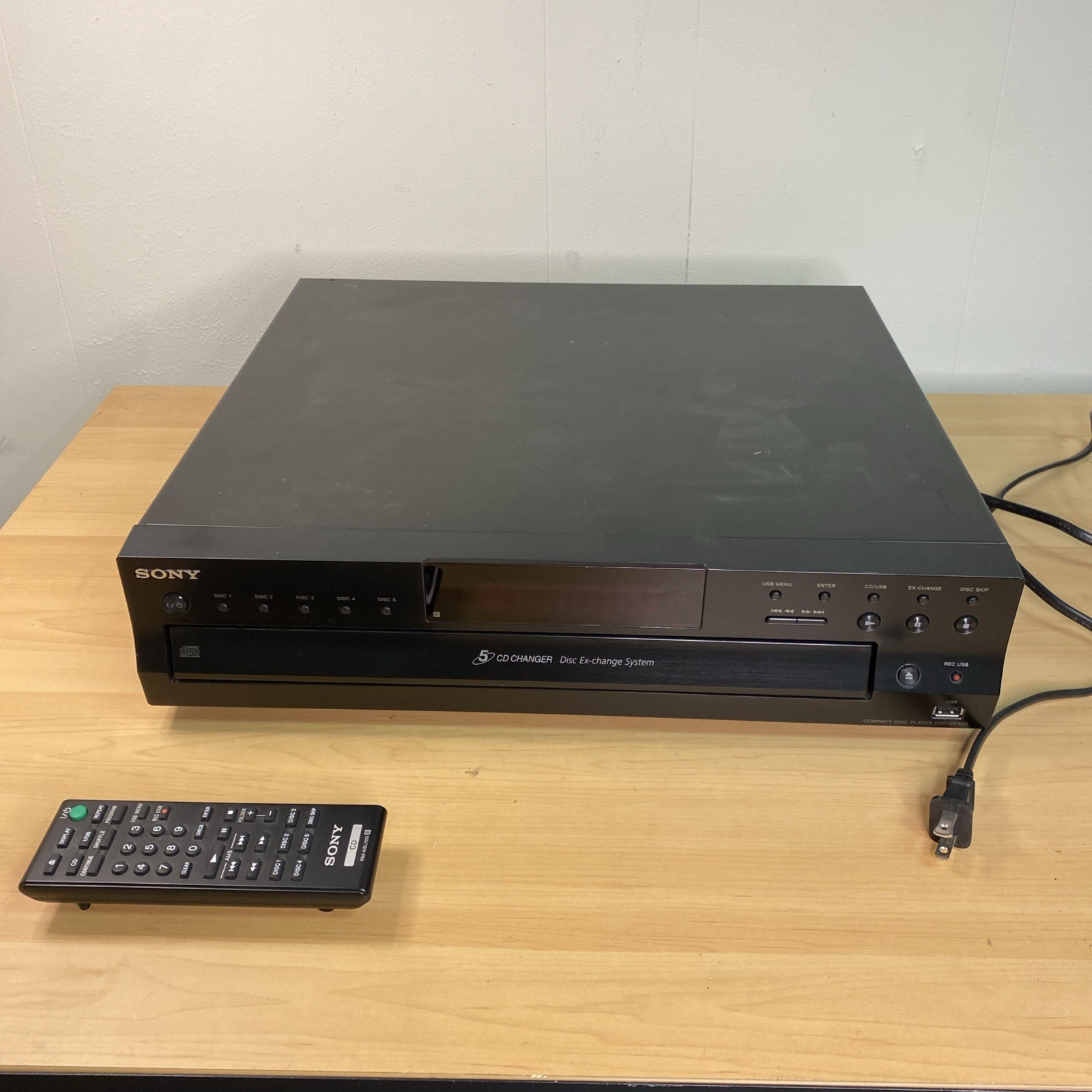 Changer With Cd To Usb Mp3 Recorder + Oem Remote