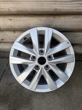 Genuine Volkswagen Vw T6 Highline Multivan 16” Clayton Alloy Wheel 7E0601025N