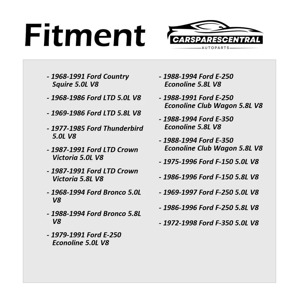 Carcasa termostato refrigerante motor para Ford Torino 1968-1974 Foto 2 de 4