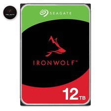 Seagate 12TB IronWolf 3.5"SATA 7200rpm Internal Hard Drive HDD ST12000VN0008