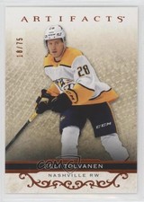 2021-22 Upper Deck Artifacts Autumn 18/75 Eeli Tolvanen #82 11hp