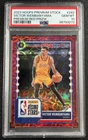 VICTOR WEMBANYAMA PSA 10 2023 HOOPS PREMIUM STOCK #282 RISING STARS RED RC 84/88