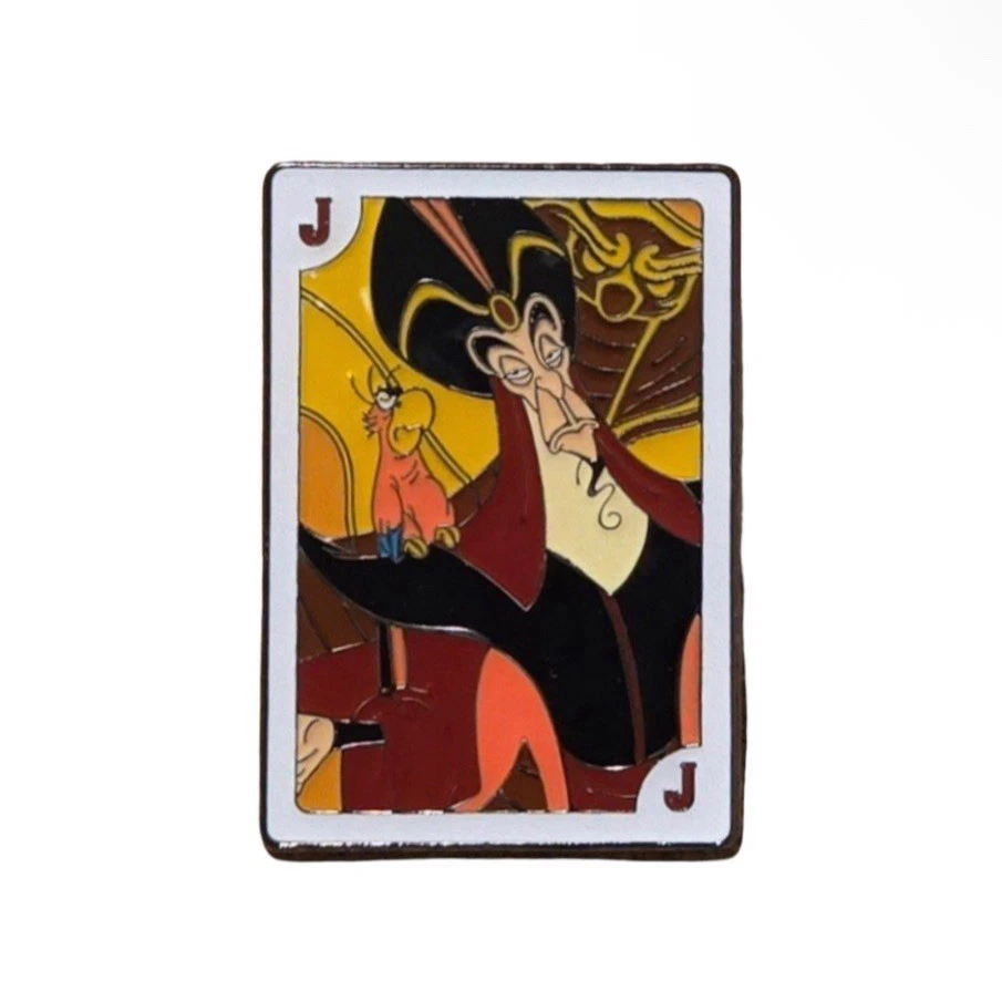 NWT Loungefly Boxlunch Disney Villians Playing Cards Blind - Jafar Pin