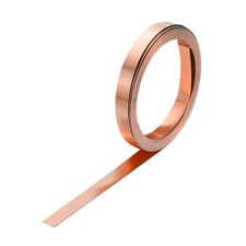 Copper Sheet Roll 2500 x 5 x 1mm Pure Copper Strip Copper Flashing