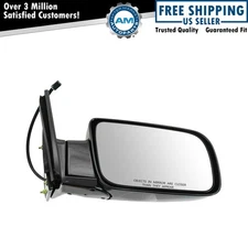 Mirror Side View Power Black Folding Passenger Right for Chevy GMC Pickup Truck