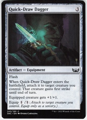 Quick-Draw Dagger C Streets of New Capenna 243 LP