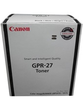Canon GPR-27Bk 9645A008AA Black Toner Cartridge 2 Pack 10k Genuine OEM