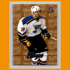 Brad Boyes #26 2007-08 Ultra Gold Medallion St. Louis Blues Hockey Card NHL