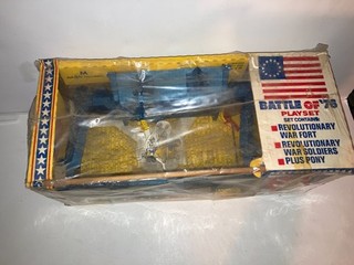 Vintage Multiple Toymakers MPC BATTLE OF 76 PLAYSET UNOPENED