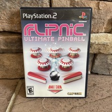 Flipnic: Ultimate Pinball (Sony PlayStation 2 PS2, 2005) Capcom CIB Tested