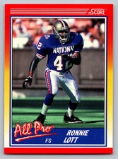 1990 Score #566 Ronnie Lott