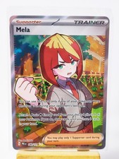 2025 POKEMON TCG CARD - PRISMATIC EVOLUTIONS - TRAINER 140/131 MELA - GREAT COND